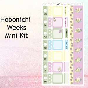 Fairy Girl  Hobonichi Weeks Planner Stickers