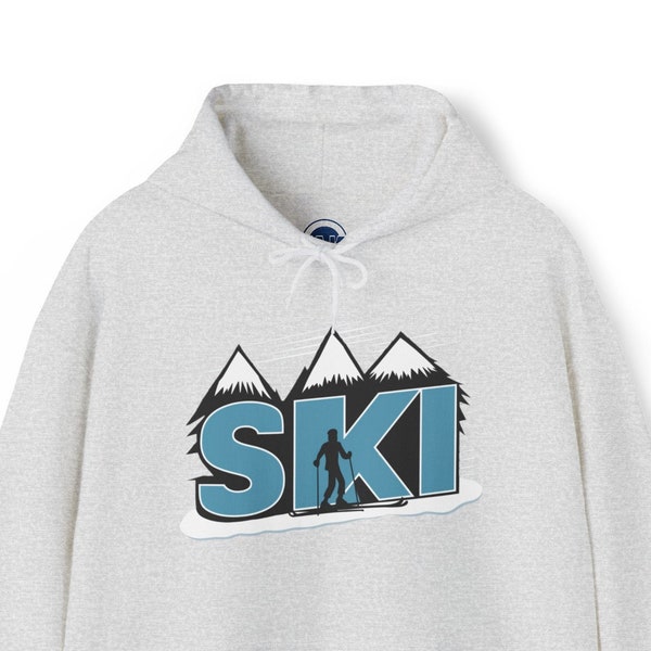 Skiing Hoodie, Ski Hoodie, Ski Sweater, Adventure Hoodie, Winter Sports, Winter Shirt, Skiing, Skiing Clothing, Winter Hoodie