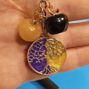 Undertale Twin Apple Dreamtale Themed Tree Keychains