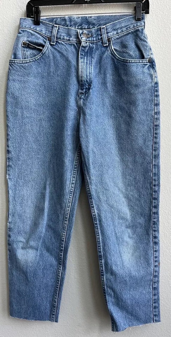 Vintage 80s 90s Lee Jeans High Waist Tapered Mom U