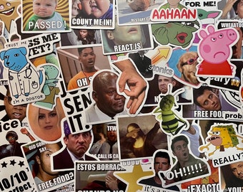Funny MEME Stickers Pack - Hilarious and Viral Designs