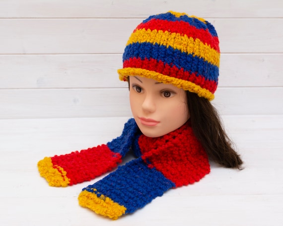 4 Colours B.U.L /® Ladies Knitted Matching Hat /& Scarf Set
