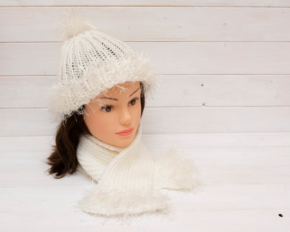 bobble hat and scarf