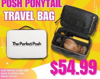 Cheer Posh Ponytail Travel Case | THE PERFECT POSH