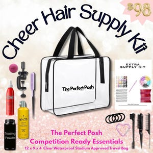 Cheer Hair Supply Kit - Competition Ready Essentials