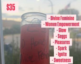 D Honey Candle