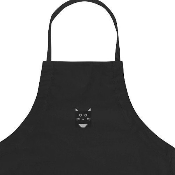 Black White Apron - Etsy