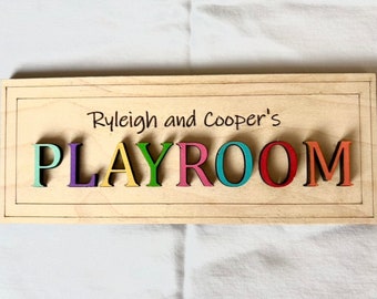 Custom Playroom Decor