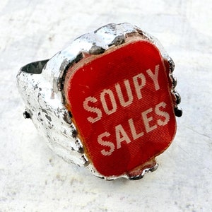 Vintage Soupy Sales Flicker Ring