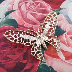 Vintage Sarah Coventry Butterfly Brooch