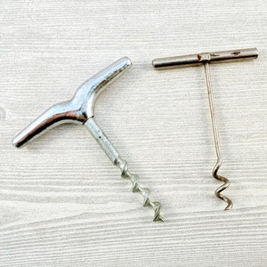 Pair of Small Vintage Cast Metal Corkscrews