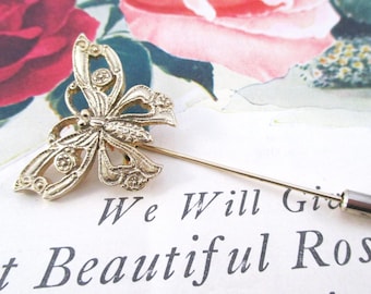 Vintage Butterfly Stick Pin