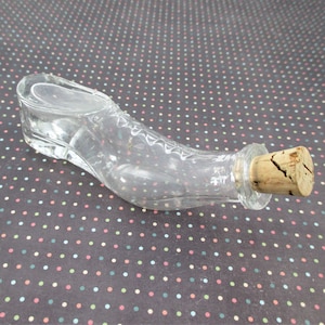 Little Vintage R & M Corked Shoe Perfume Bottle