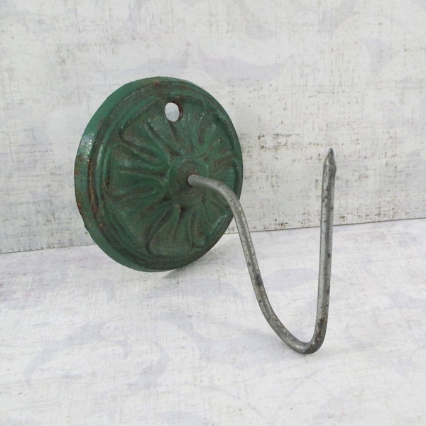 Vintage Cast Metal Hanging Receipt Holder