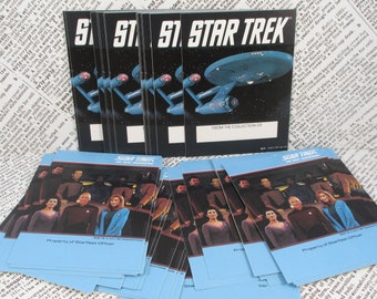 Vintage Star Trek / Star Trek Next Generation Self Stick Bookplates
