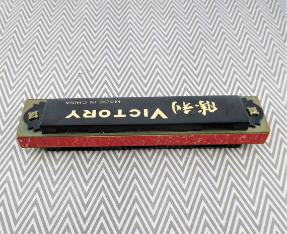 Vintage Victory Toy Harmonica - Etsy 日本