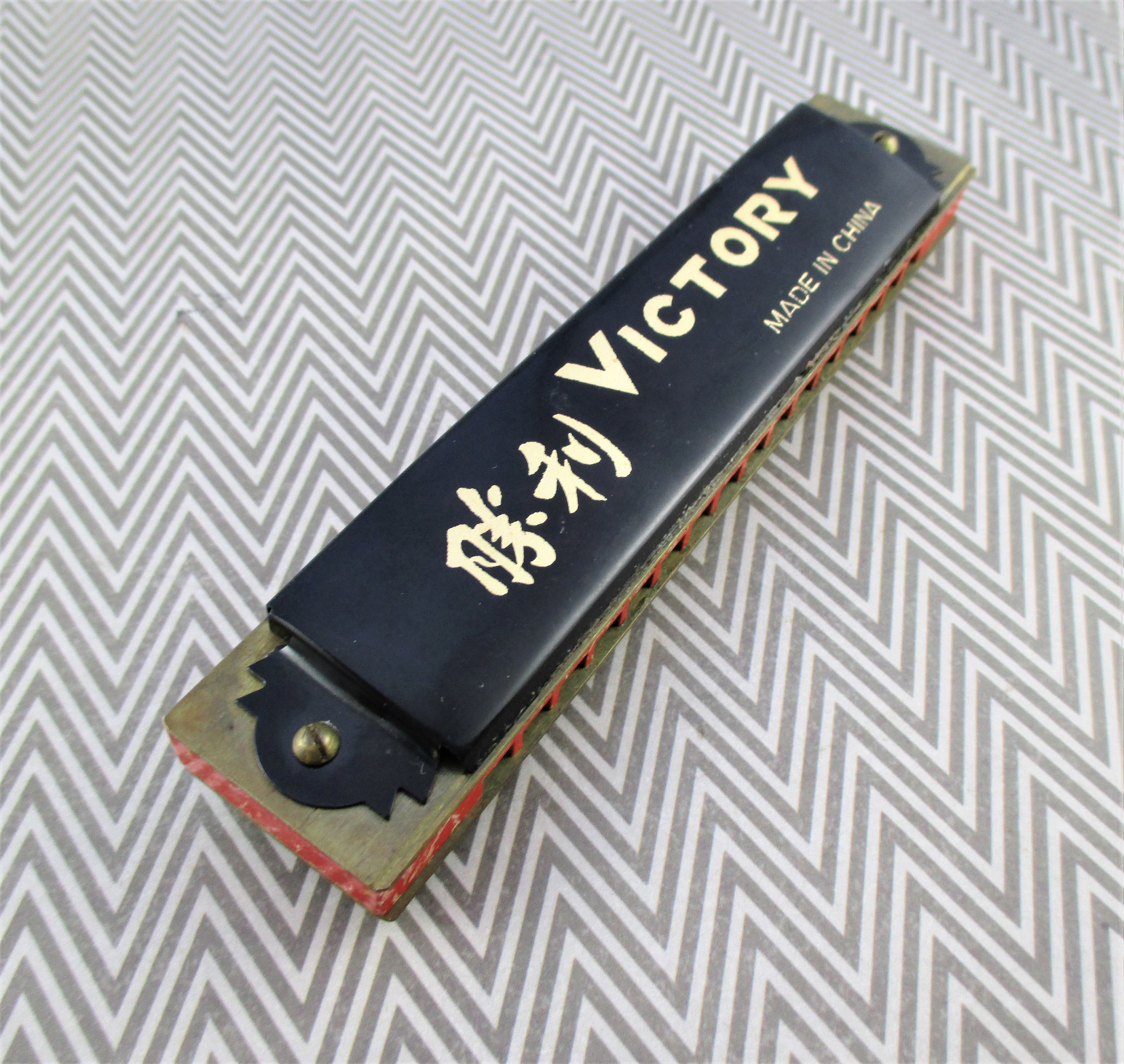 Vintage Victory Toy Harmonica - Etsy 日本