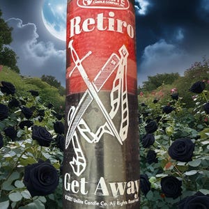 Get Away 7 Day Candle/ Retiro Novena Candle/ Fixed Candle/ Altar Service