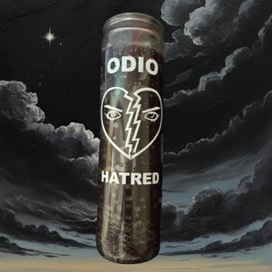 Hatred Prayer Candle/ Odio 7 day Novena Veladora/ Fixed Candle/ Altar Service