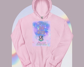 Brujas Dont Sleep Owl Unisex Hoodie