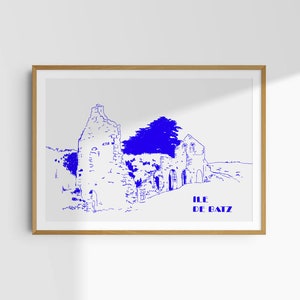 Ile de Batz - Sainte-Anne-Kapelle | Karte 10x15cm