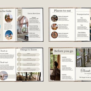 Szablon Księgi Powitalnej Airbnb Canva, Przewodnik po domach Airbnb, Księga Powitalna VRBO, Podręcznik Domu Airbnb, Szablon Księgi Gości, Przewodnik Airbnb, Vrbo zdjęcie 8
