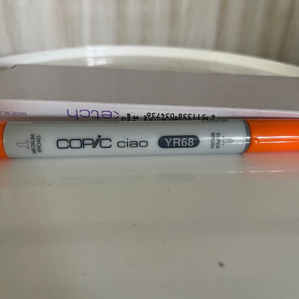 Copic Ciao Marker YR68 Orange Art Marker, Refillable Marker, Alcohol Ink Blending, Art Marker, Card Making Tool, Art Marker,