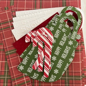 Christmas Handmade Teacup Treats DIY Kit Ready To Create, Holiday Greeting Card Kit, Card Kit, Note Card Kit, Holiday Stationary, imagem 8