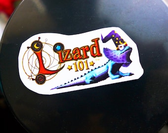 Lizard 101 Wizard 101 Sticker Video Game Gift
