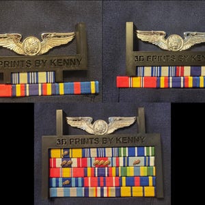 Air Force Occupational Badge Alignment Tool w/ Wings (3,2,1 Width)