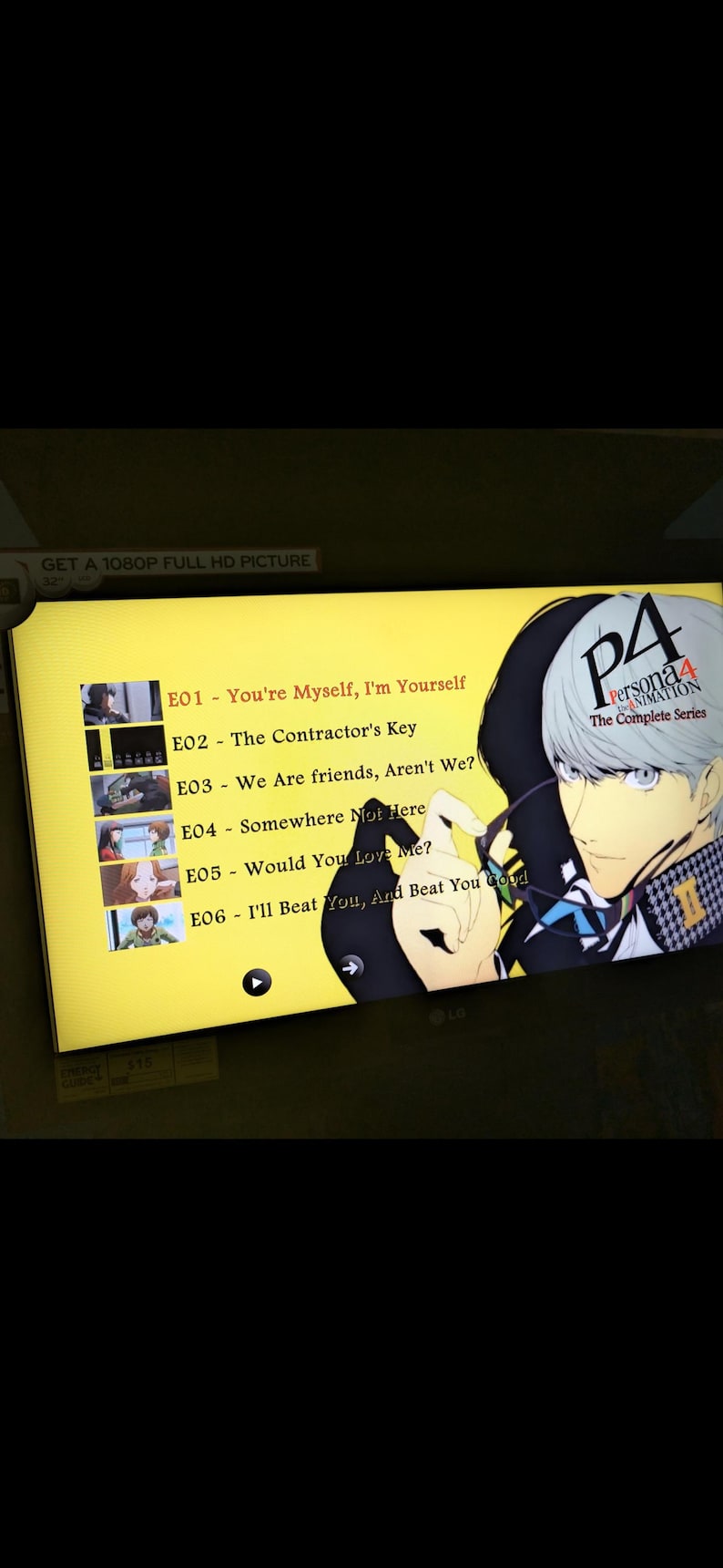 Persona 4 the Animation Blu ray image 4