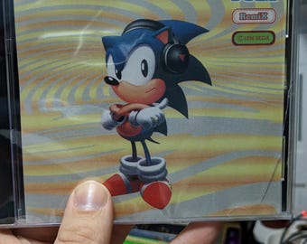Sonic Spinball Original SEGA Game Soundtrack Translucent Blue