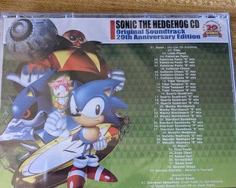 Sonic the Hedgehog CD 20th Anniversary Soundtrack - Etsy