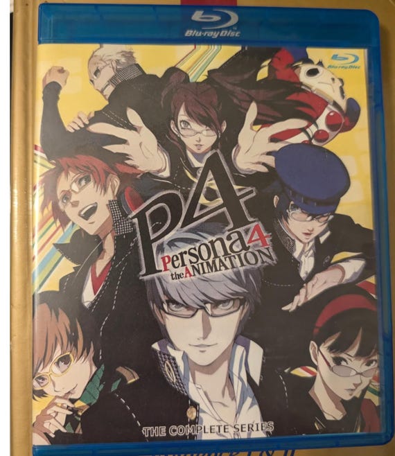 Persona 4 the Animation Blu ray