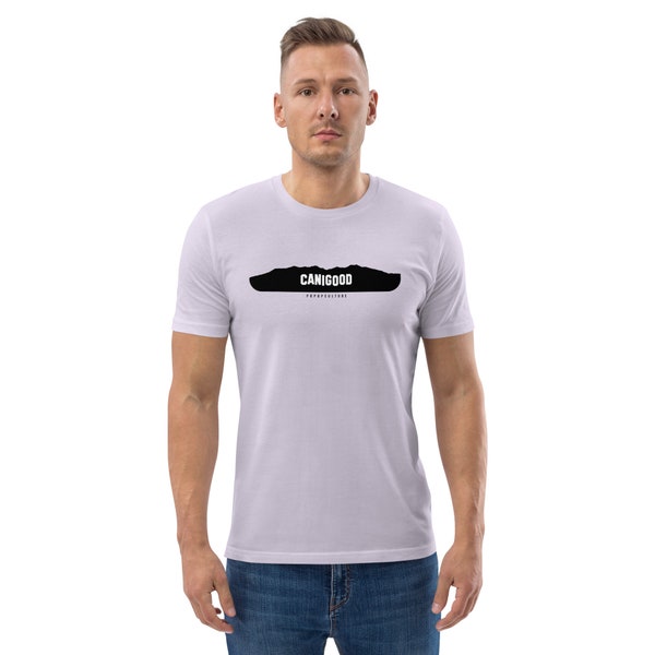 T-shirt unisexe en coton biologique - CANIGOOD FLAT