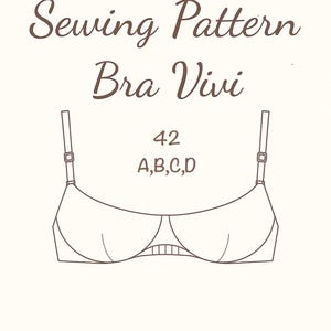 Bra Vivi Symönster PDF – Storlek 42 A-D, Underkläder DIY (Diy) (Omedelbar Nedladdning)