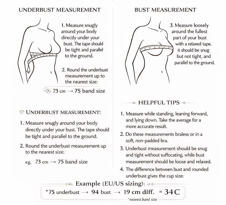 Bra Vivi Sewing Pattern PDF: DIY Lingerie, Size 36 A-D (instant ...