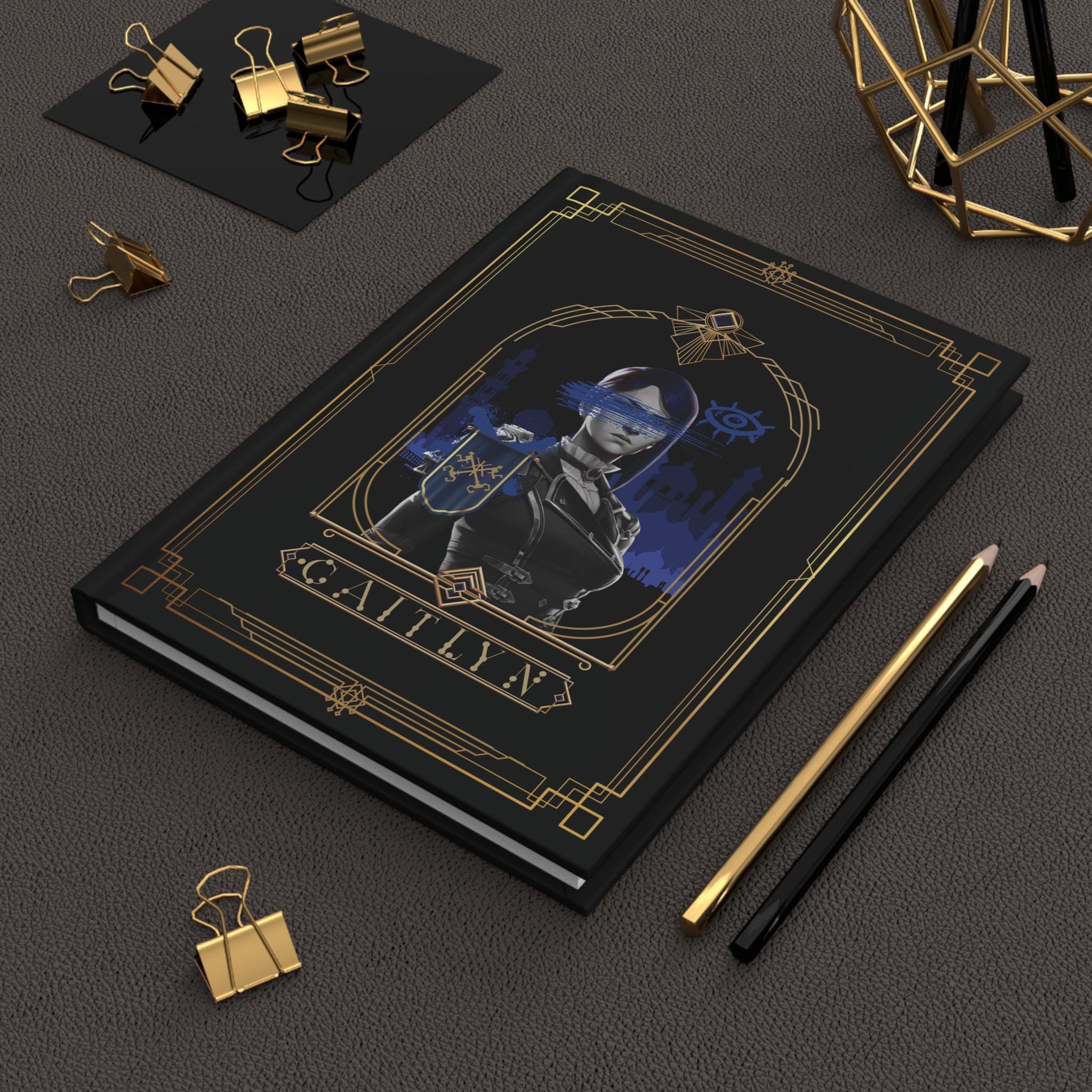 Caitlyn Arcane inspired Journal, Jinx Arcane inspired journal,Gaming gift, Video Game gift, Gamer journal, Game Lover gift, Christmas Gift