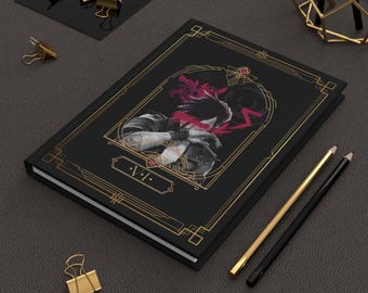 Vi Arcane Inspired Journal, Jinx Powder journal, Gaming Jurnal, Video Game gift, Gamer gift, Game Lover gift idea, Christmas Gift