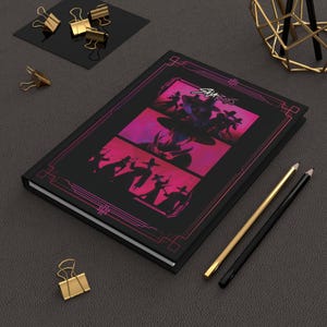 Sajaboys, your idol, kpop idol, kpop notebook, kpop journal, rumi mira zoey journal, Kpop Demon Hunters stationary, Kpop idol group gift