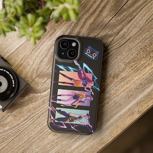 Etui odporne na uderzenia Huntrix Girl KPop Hunters, etui na telefon Kpop, prezent Rumi Mira Zoey, etui na telefon Kpop Demon Hunters, prezent dla grupy idolek Kpop