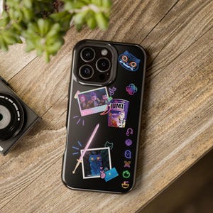 Etui odporne na uderzenia Huntrix Girl KPop Hunters, etui na telefon Kpop, prezent Rumi Mira Zoey, etui na telefon Kpop Demon Hunters, prezent dla grupy idolek Kpop