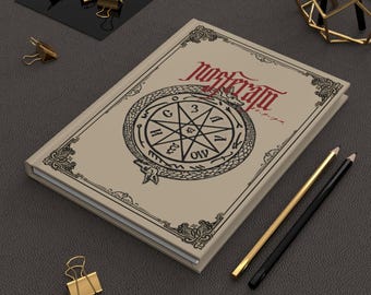 Nosferatu journal, Nosferatu gift, gothic hard cover journal, gothic gift, occult journal, occult notebook, dark academia, vampire