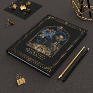 Jayce Jinx Powder Journal, Jayce Arcane inspired journal,Gaming gift, Video Game gift, Gamer journal, Game Lover gift, Christmas Gift