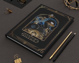 Jayce Jinx Powder Journal, Jayce Arcane inspired journal,Gaming gift, Video Game gift, Gamer journal, Game Lover gift, Christmas Gift