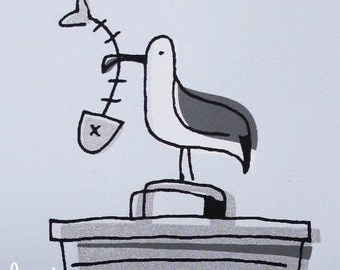 seagull limited edition print