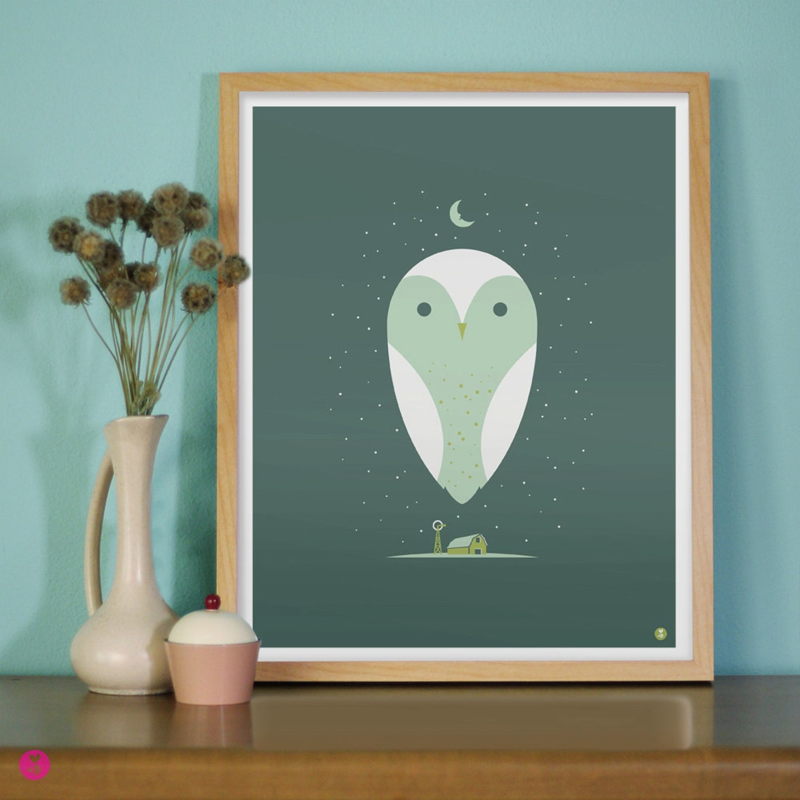Barn Owl Large Limited Edition Print - Etsy