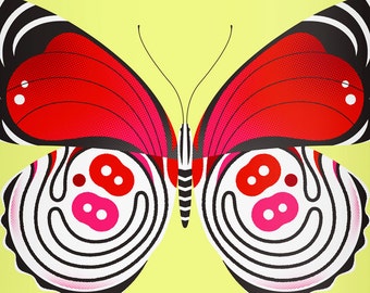 88 butterfly limited edition print