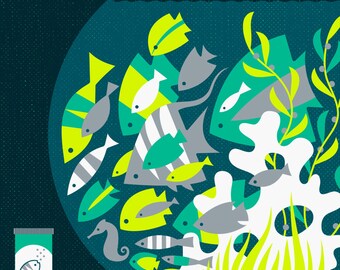 fish food limited edition print