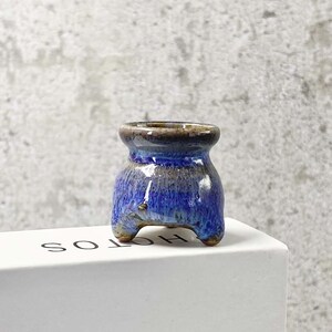 Cute Mini Ceramic Vase Table Decor Gift for Her, Unique Handmade Mommy Pot Desktop Art Tiny Vases for Dry Flowers, Miniature Vase Lover Gift